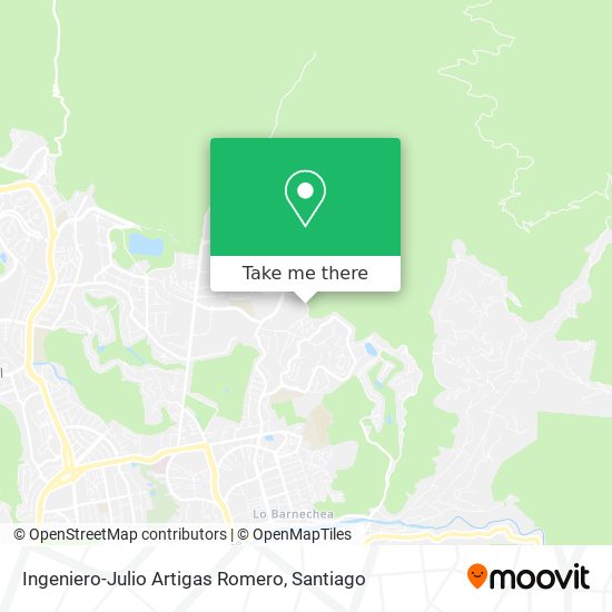 Ingeniero-Julio Artigas Romero map