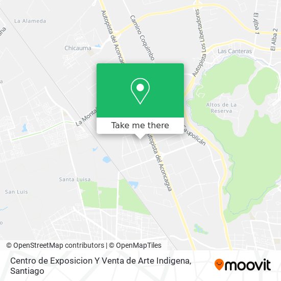 Centro de Exposicion Y Venta de Arte Indigena map