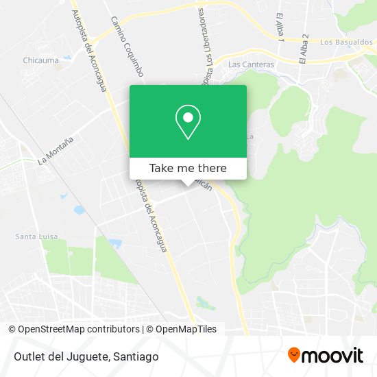 Outlet del Juguete map