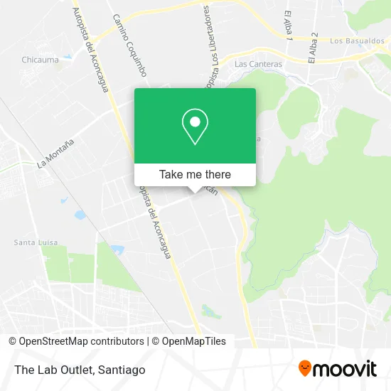 The Lab Outlet map