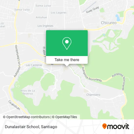 Dunalastair School map