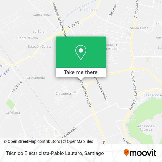 Mapa de Técnico Electricista-Pablo Lautaro