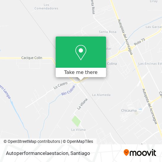 Mapa de Autoperformancelaestacion