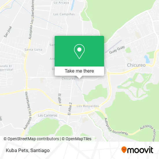 Kuba Pets map