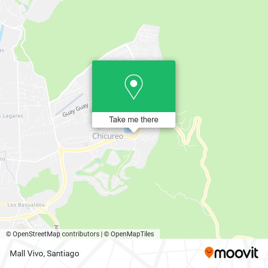 Mapa de Mall Vivo