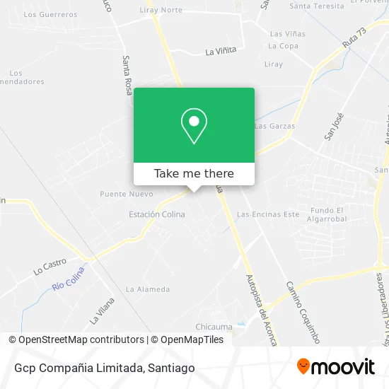 Gcp Compañia Limitada map