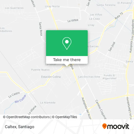 Mapa de Caltex