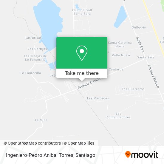 Ingeniero-Pedro Anibal Torres map