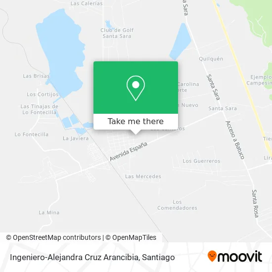 Ingeniero-Alejandra Cruz Arancibia map