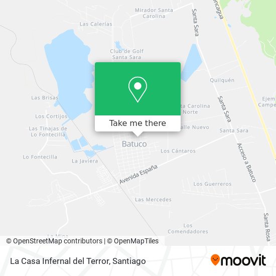 La Casa Infernal del Terror map