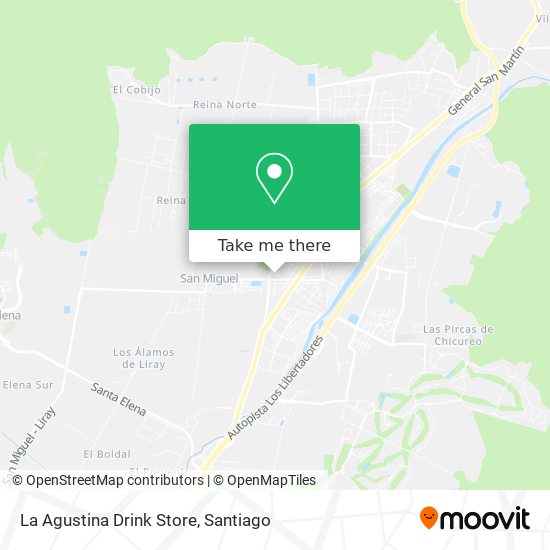 Mapa de La Agustina Drink Store