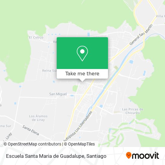 Escuela Santa Maria de Guadalupe map