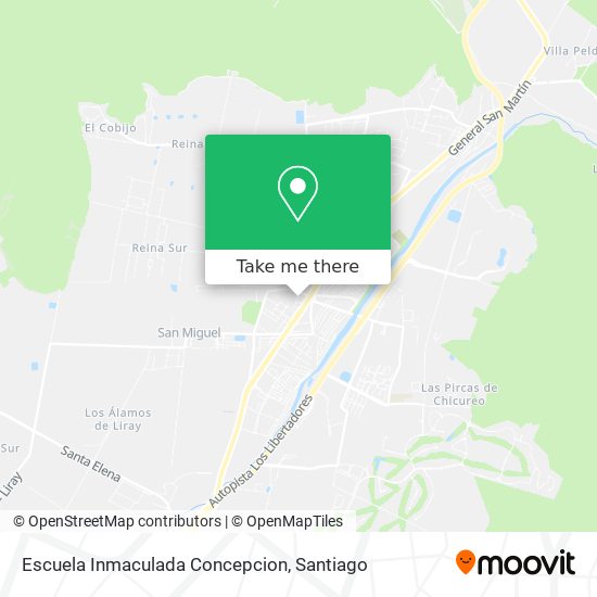 Escuela Inmaculada Concepcion map