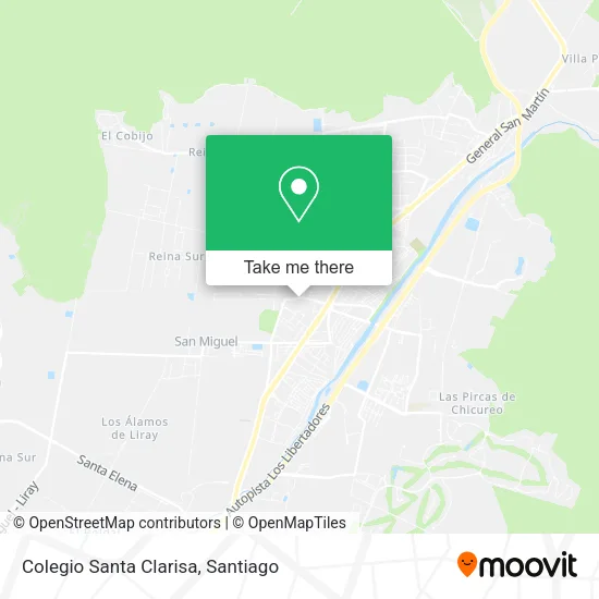 Colegio Santa Clarisa map