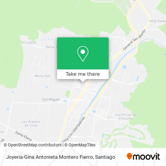 Joyeria-Gina Antonieta Montero Fierro map