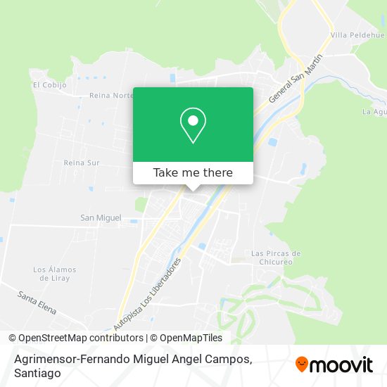 Agrimensor-Fernando Miguel Angel Campos map