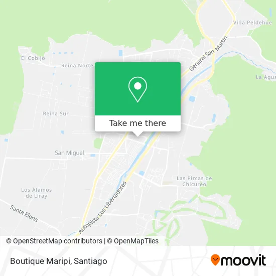 Mapa de Boutique Maripi