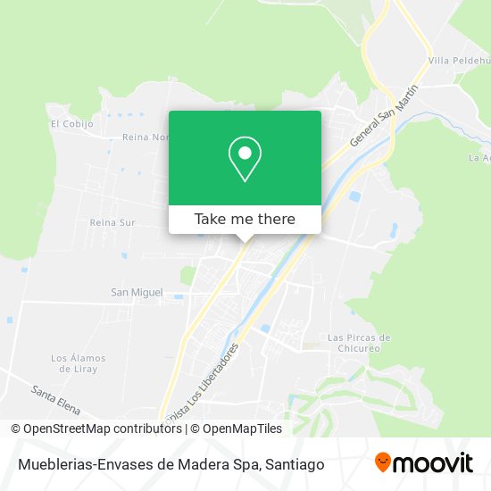 Mueblerias-Envases de Madera Spa map