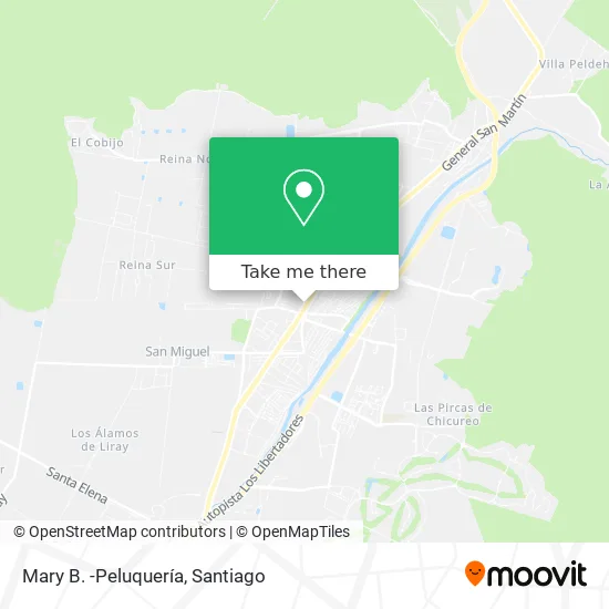 Mary B. -Peluquería map