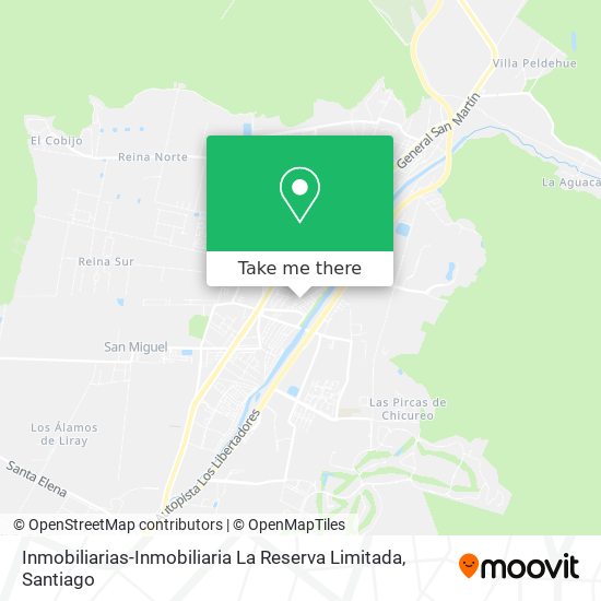 Mapa de Inmobiliarias-Inmobiliaria La Reserva Limitada