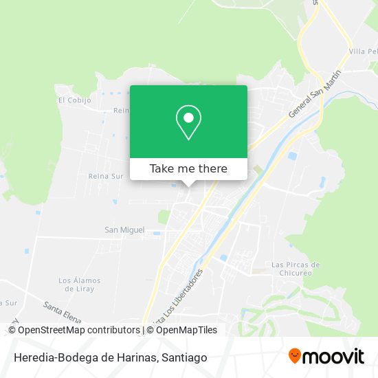 Heredia-Bodega de Harinas map
