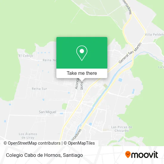 Colegio Cabo de Hornos map