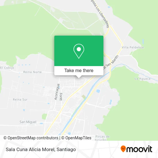 Sala Cuna Alicia Morel map