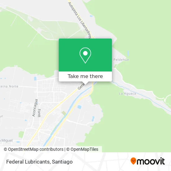 Federal Lubricants map