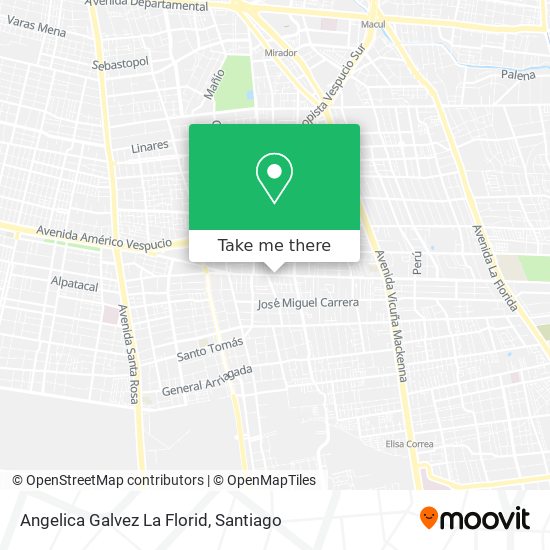 Angelica Galvez La Florid map