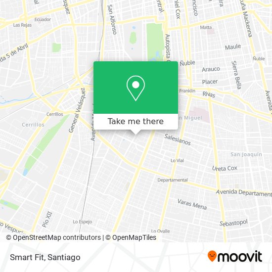 Smart Fit map