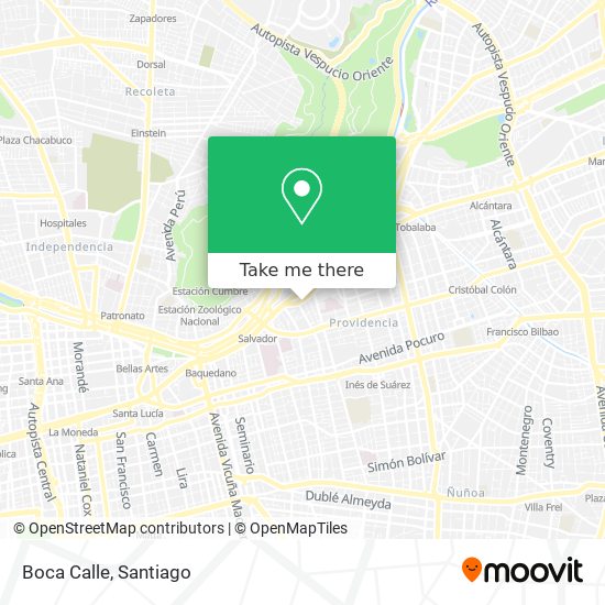 Boca Calle map