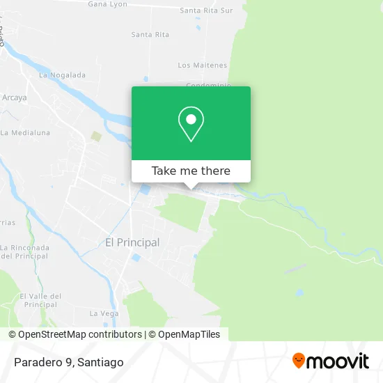 Paradero 9 map