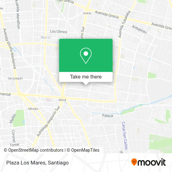 Plaza Los Mares map