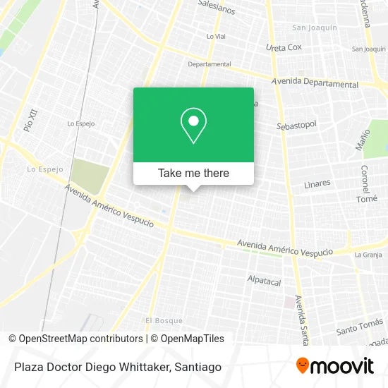 Plaza Doctor Diego Whittaker map