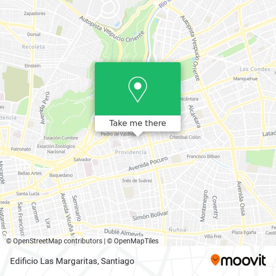 Edificio Las Margaritas map