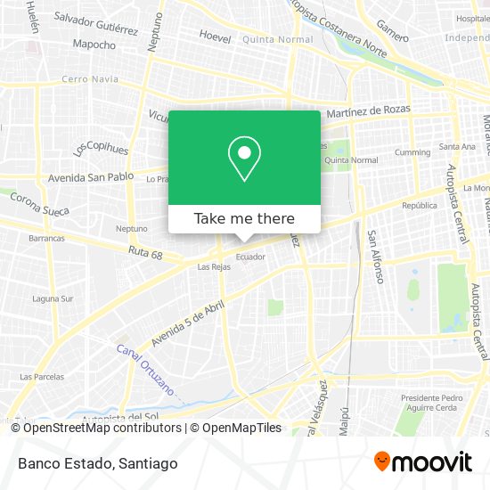 Mapa de Banco Estado
