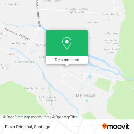 Plaza Principal map