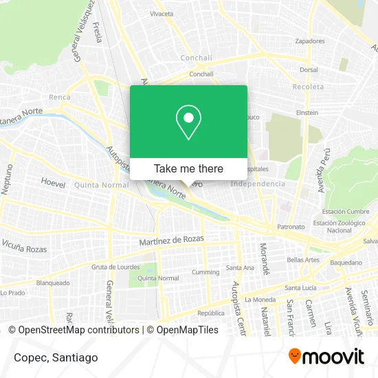Copec map