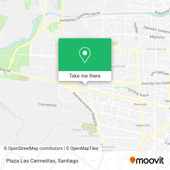Plaza Las Carmelitas map