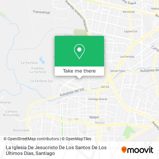 La Iglesia De Jesucristo De Los Santos De Los Últimos Días map