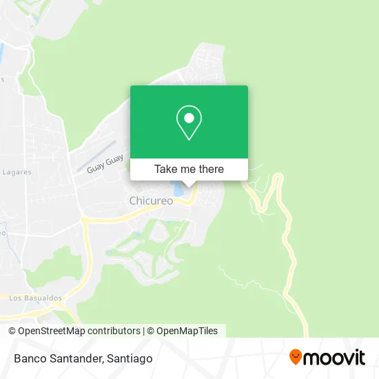 Banco Santander map