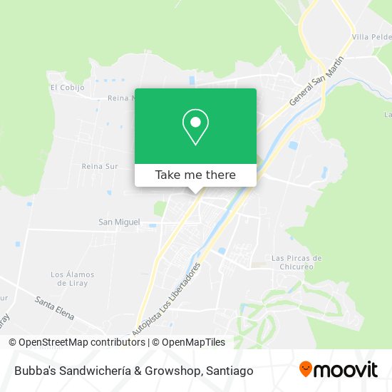 Bubba's Sandwichería & Growshop map