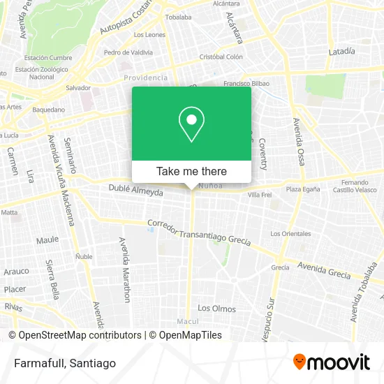 Farmafull map