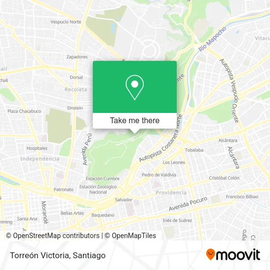 Torreón Victoria map