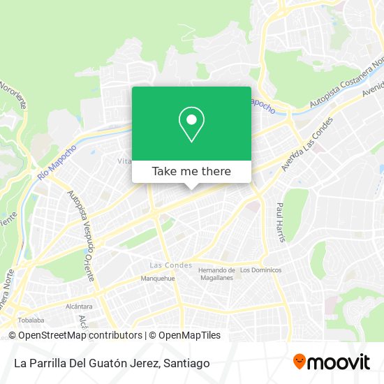 Mapa de La Parrilla Del Guatón Jerez