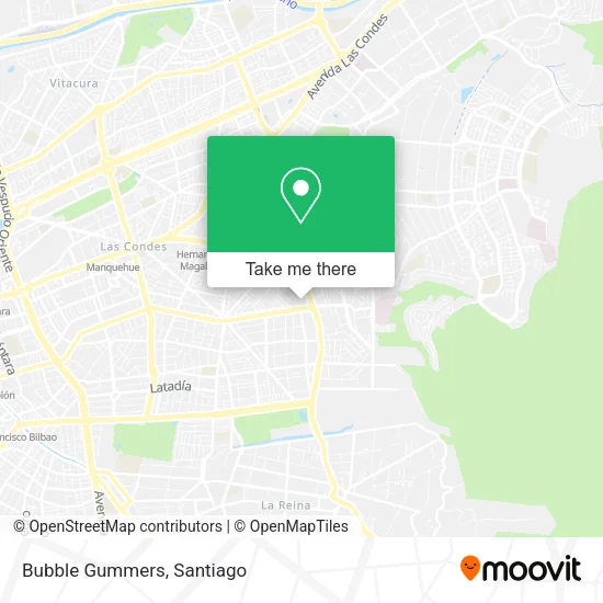 Mapa de Bubble Gummers