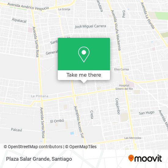 Plaza Salar Grande map