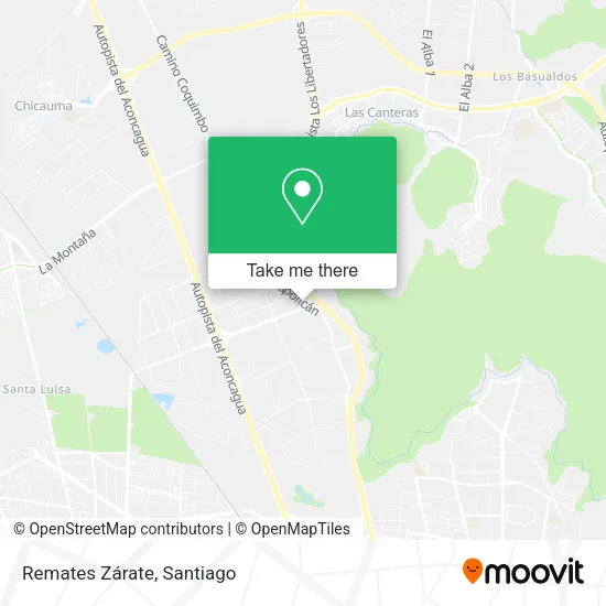 Remates Zárate map