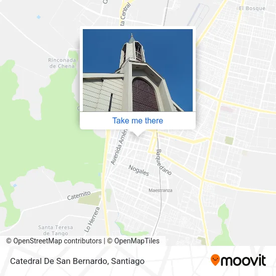 Catedral De San Bernardo map