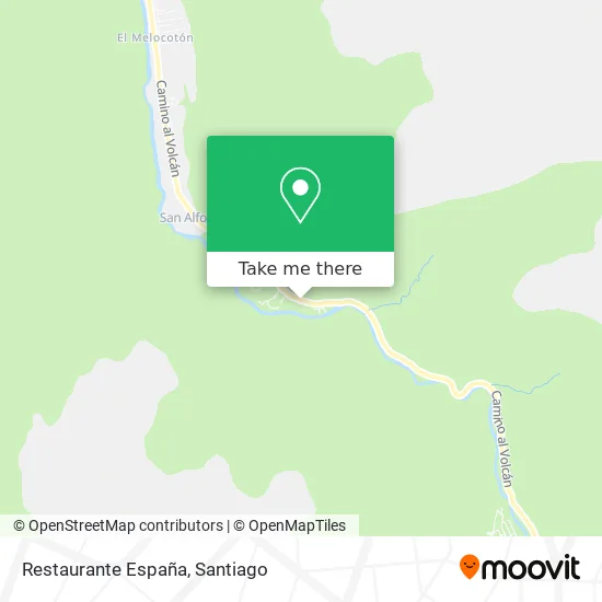 Mapa de Restaurante España